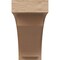 Ekena Millwork 9"W x 27"D x 18"H Classic Rivera Rough Cedar Woodgrain TimberThane Corbel, Primed Tan CORUR09X27X18RIVRCPR - alternate 5